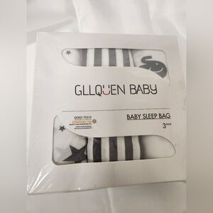 Baby Sleep Bag - Black and White